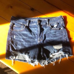 American eagle jean shorts